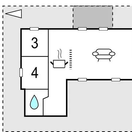Amazing Home In Saeby With Sauna Casa de Férias